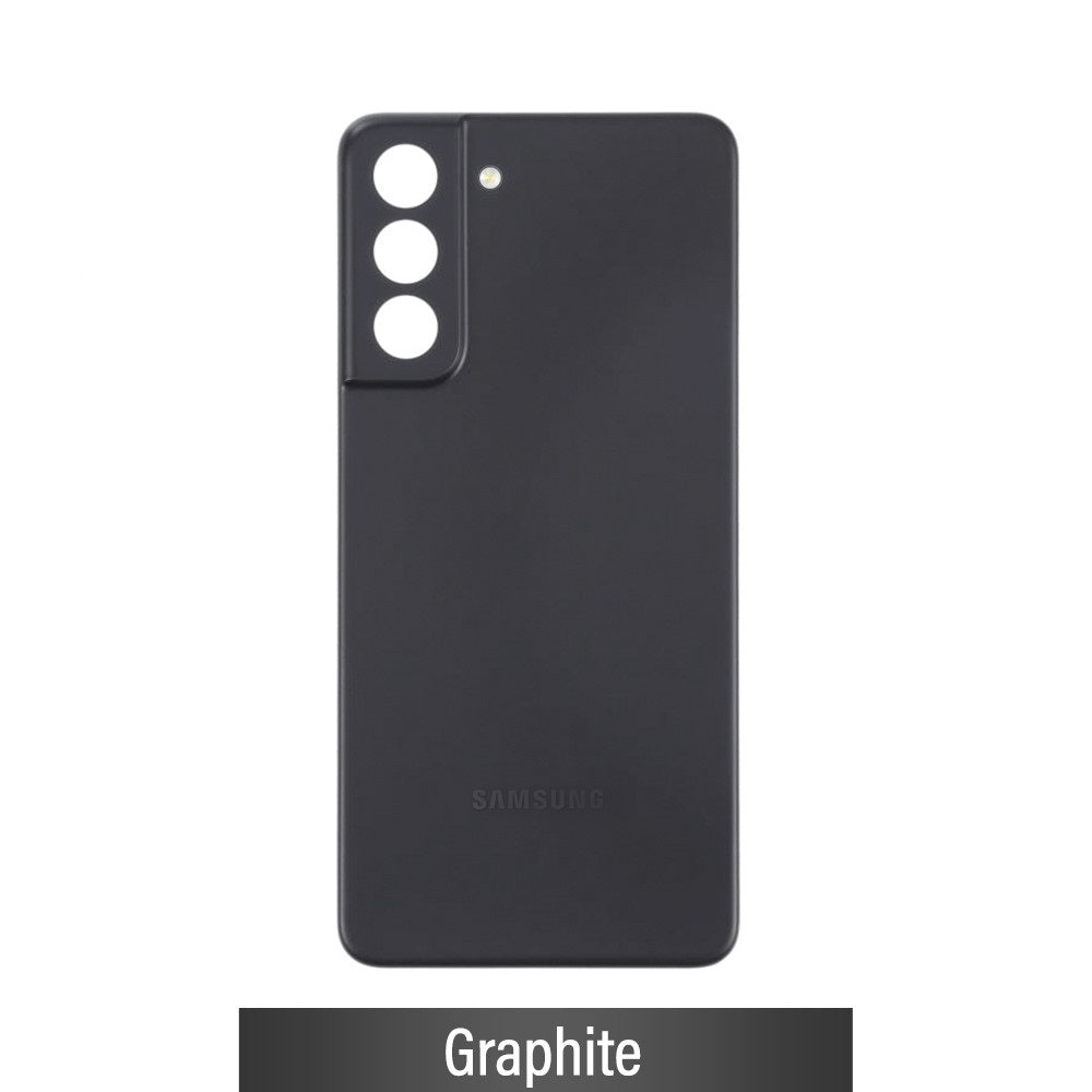 Rear Cover Glass For Samsung Galaxy S21 FE 5G G990B GH82-26156A (Gold)-Graphite Rear Cover Glass For Samsung Galaxy S21 FE 5G G990B GH82-26156A (Gold)-Graphite